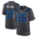 Quenton Nelson Indianapolis Colts Anthracite 2026 Rivalries Collection Game Jersey