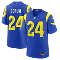 Blake Corum Los Angeles Rams Royal Game Jersey