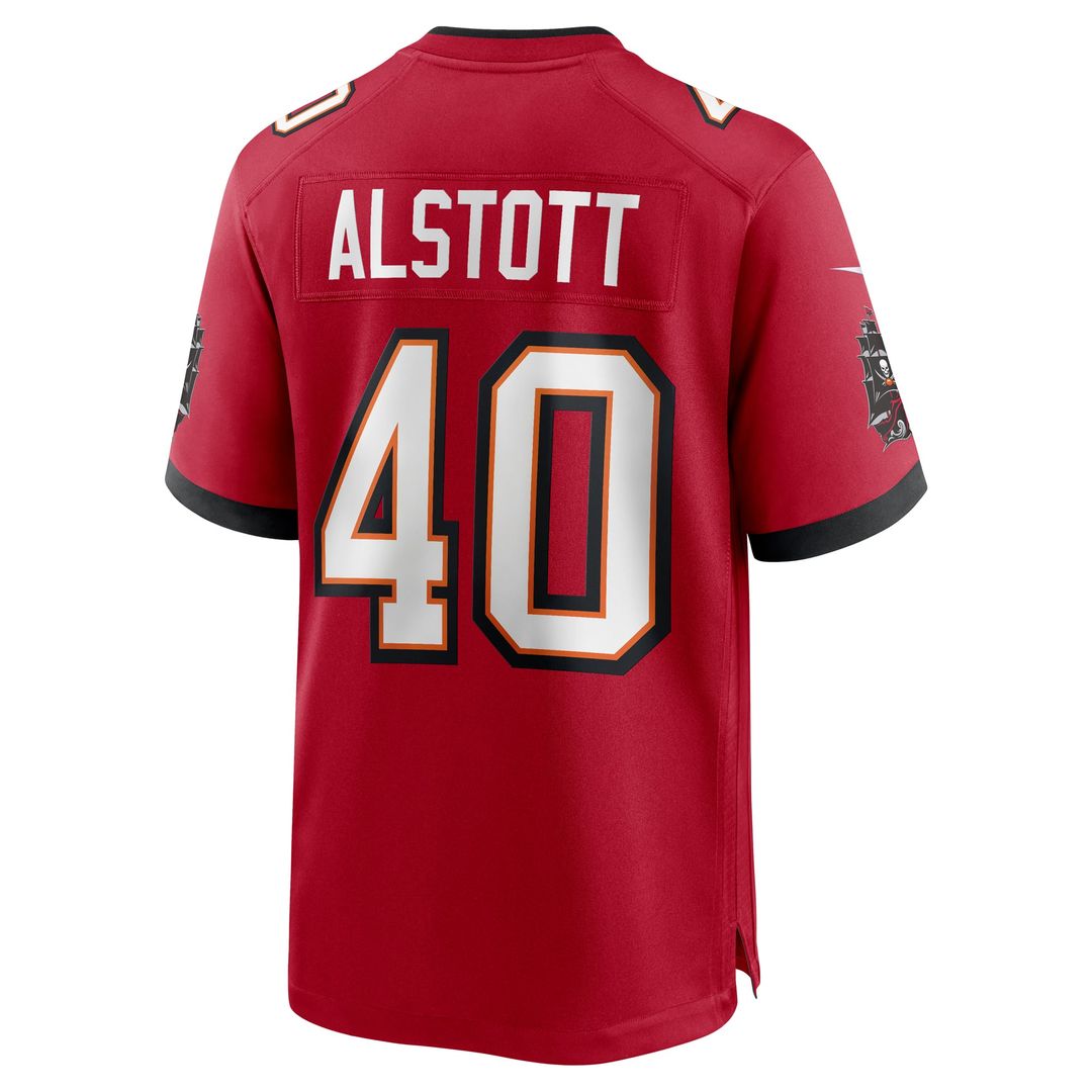 Mike Alstott Tampa Bay Buccaneers Red Retired Player Game Jersey