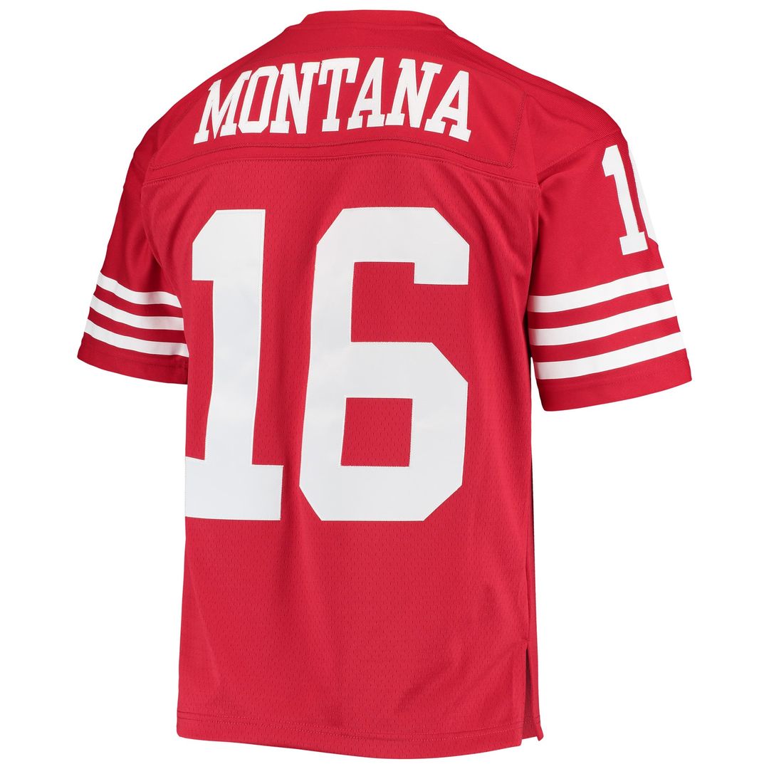 Joe Montana San Francisco 49ers Scarlet Legacy Replica Jersey