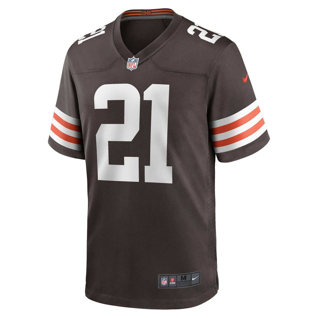 Denzel Ward Cleveland Browns Brown Game Jersey