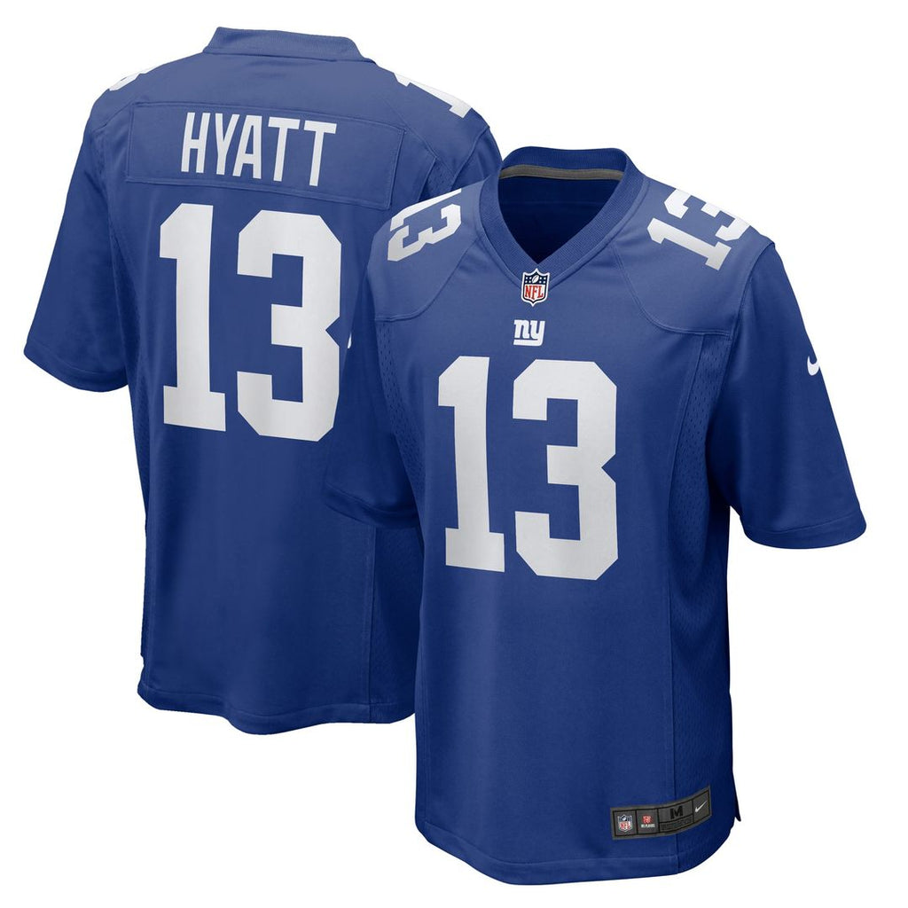 Jalin Hyatt New York Giants Royal Team Game Jersey