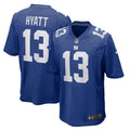 Jalin Hyatt New York Giants Royal Team Game Jersey