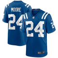 Lenny Moore Indianapolis Colts Royal Game Retired Player Jersey