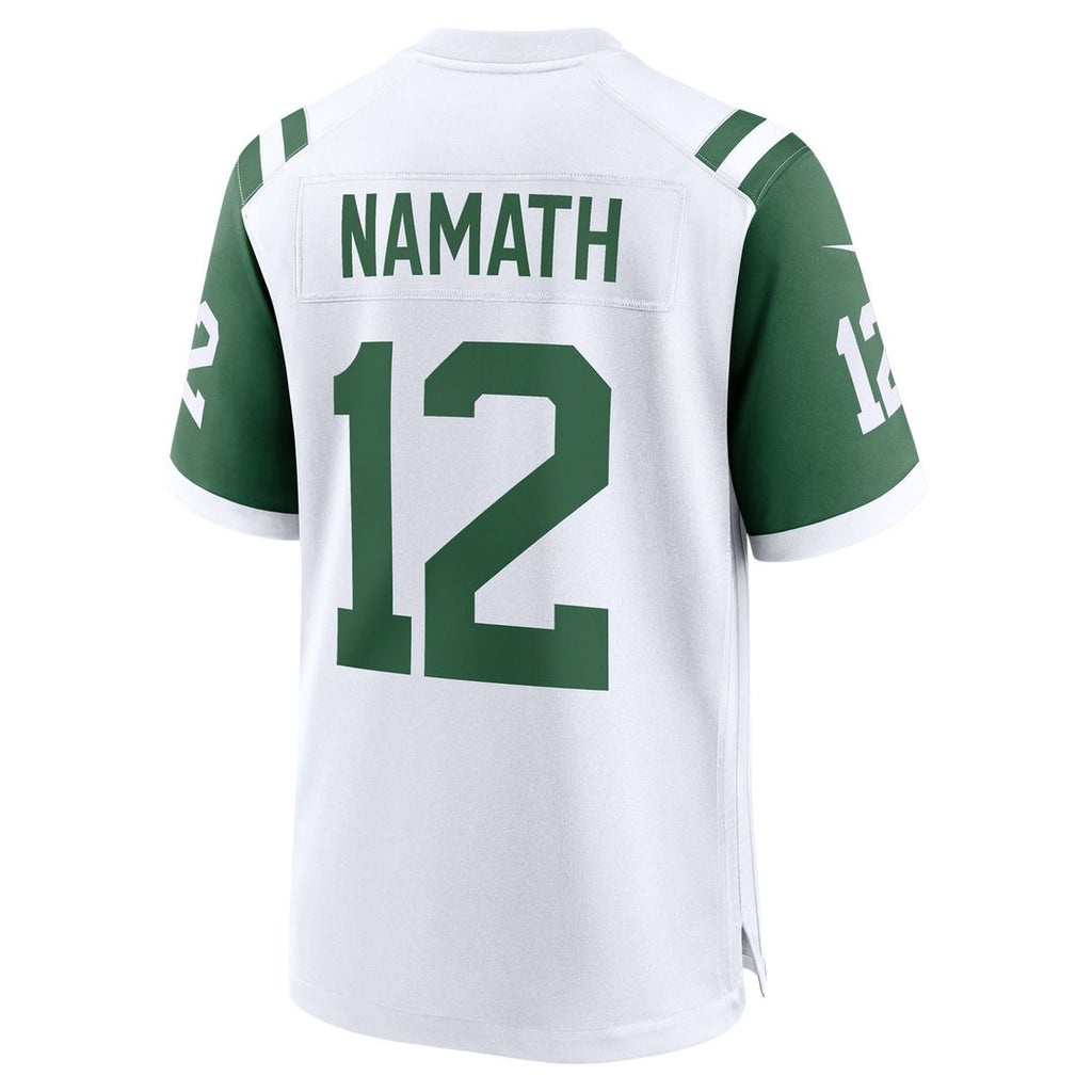 Joe Namath New York Jets Legacy Black Alternate Retired Player Game Jersey