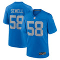 Penei Sewell Detroit Lions Blue Alternate Game Jersey