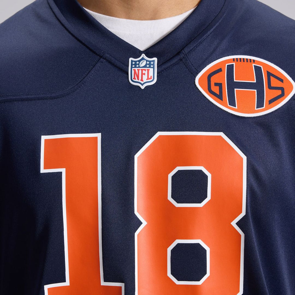 Caleb Williams Chicago Bears Navy 2026 Rivalries Collection Game Jersey
