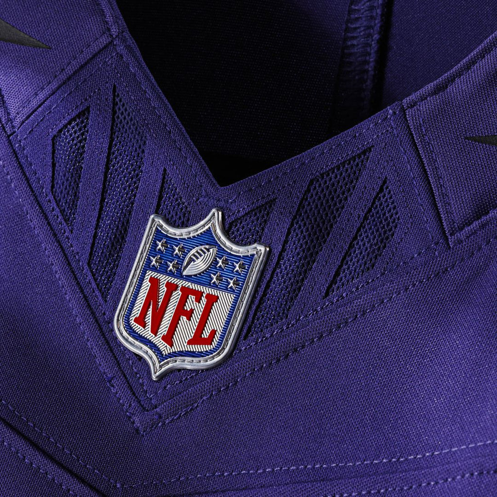 Lamar Jackson Baltimore Ravens Purple Team Vapor F.U.S.E. Stitched Limited Jersey