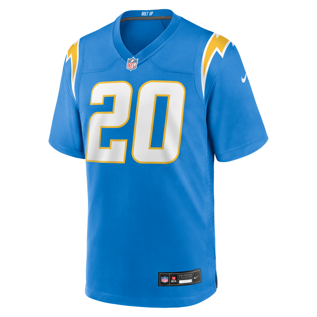 Cam Hart Los Angeles Chargers Powder Blue Team Game Jersey
