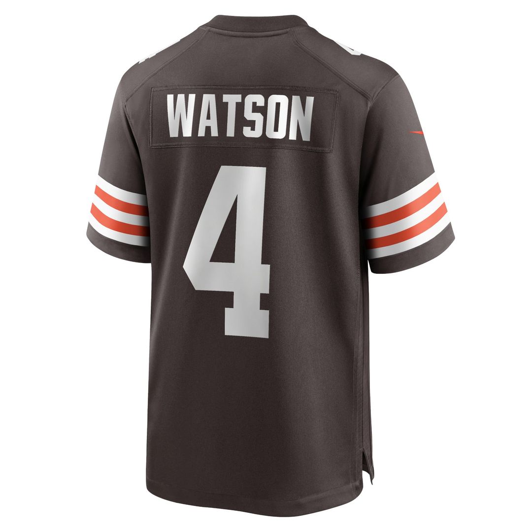 Deshaun Watson Cleveland Browns Brown Game Jersey