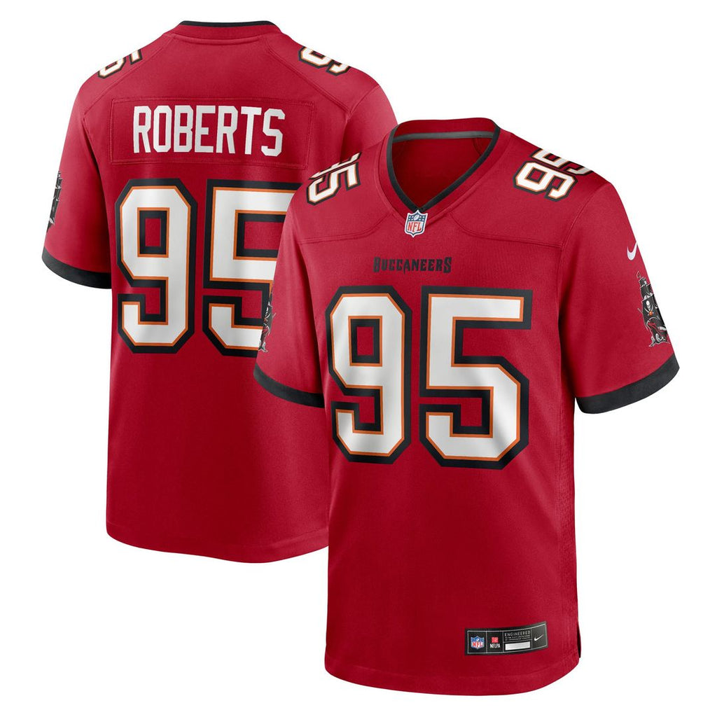 Elijah Roberts Tampa Bay Buccaneers Red Team Game Jersey