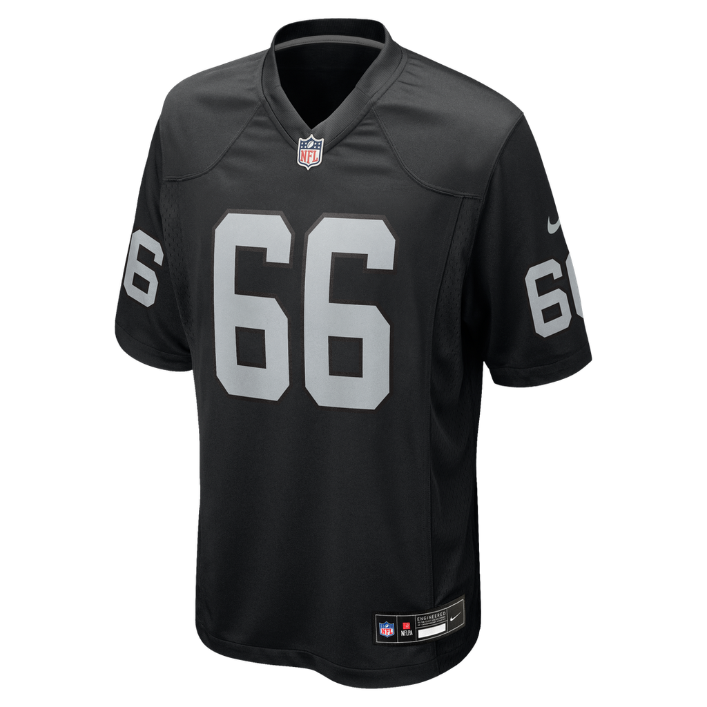 Dylan Parham Las Vegas Raiders Black Game Player Jersey