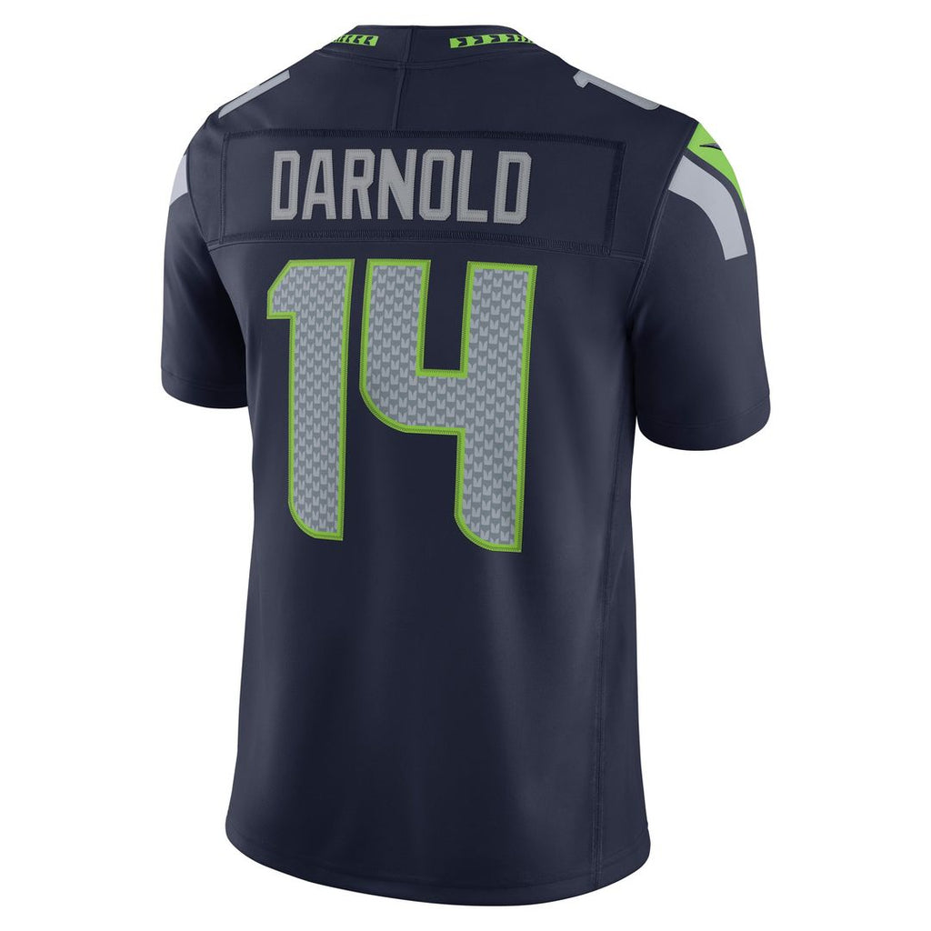 Sam Darnold Seattle Seahawks College Navy Team Vapor F.U.S.E. Stitched Limited Jersey