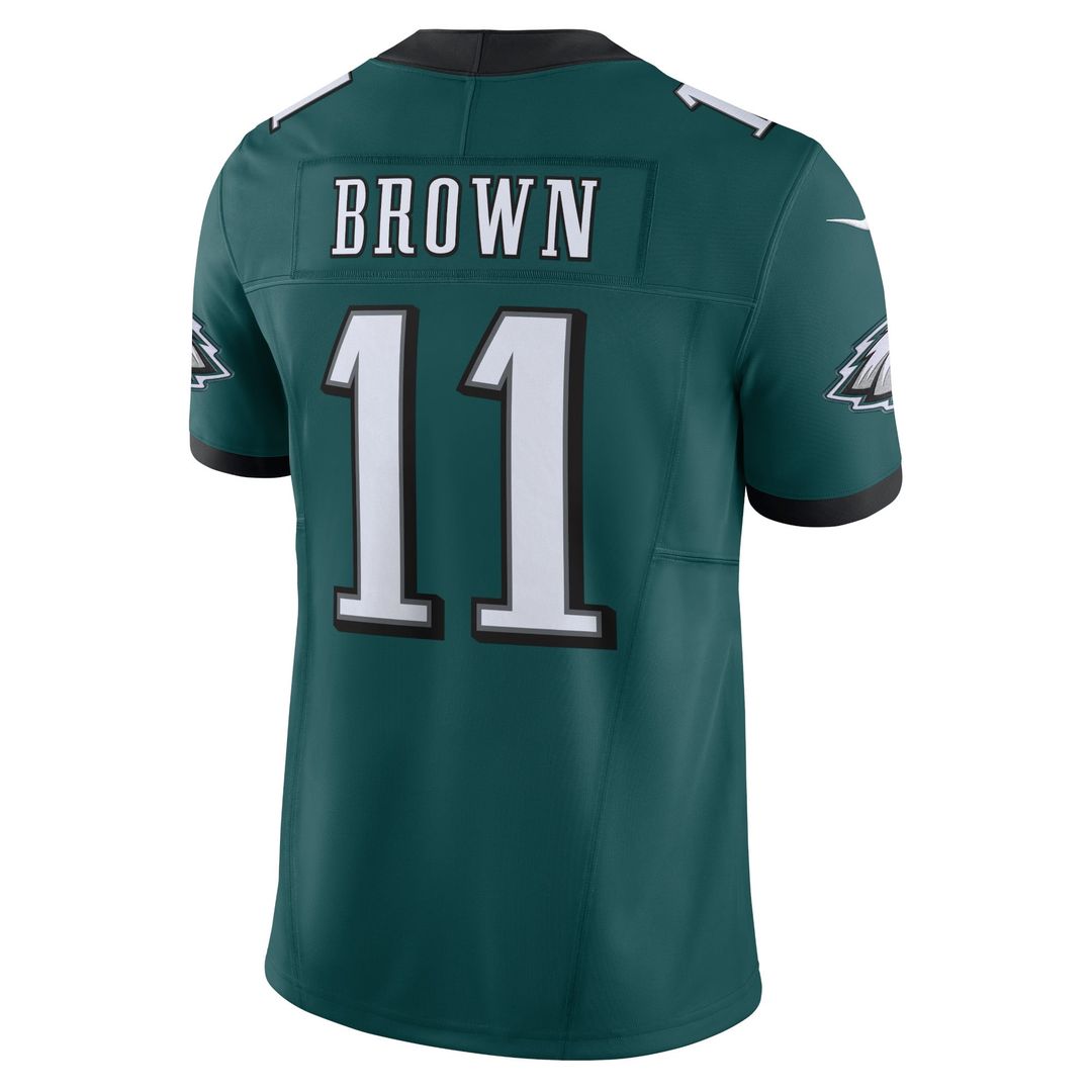 A.J. Brown Philadelphia Eagles Green Vapor F.U.S.E. Limited Jersey