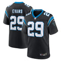 Akayleb Evans Carolina Panthers Black Team Game Jersey