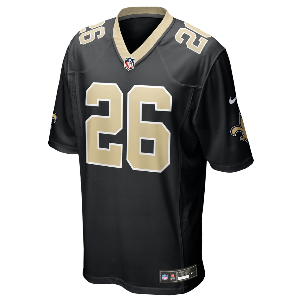 Deuce McAllister New Orleans Saints Black Game Retired Player Jersey