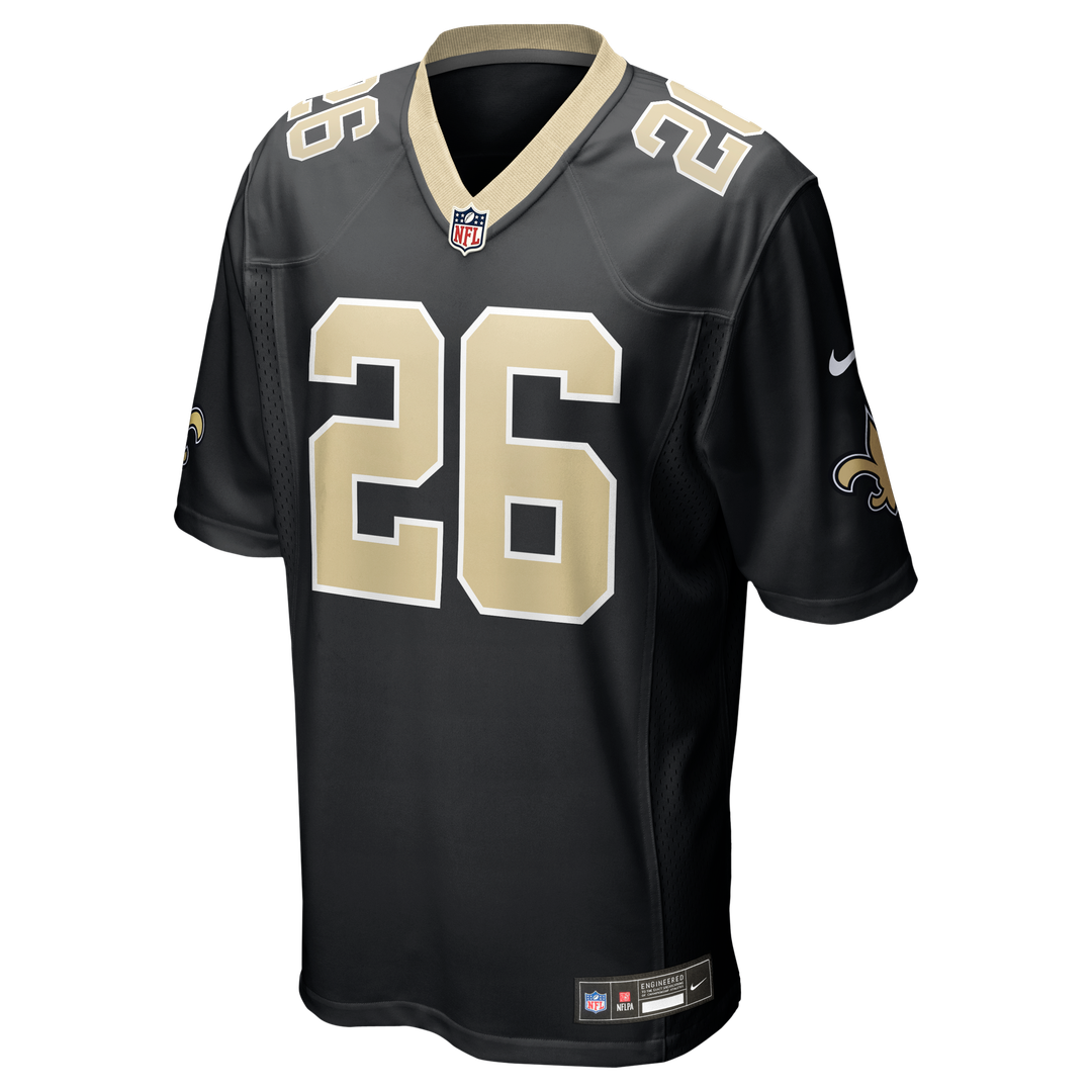 Deuce McAllister New Orleans Saints Black Game Retired Player Jersey