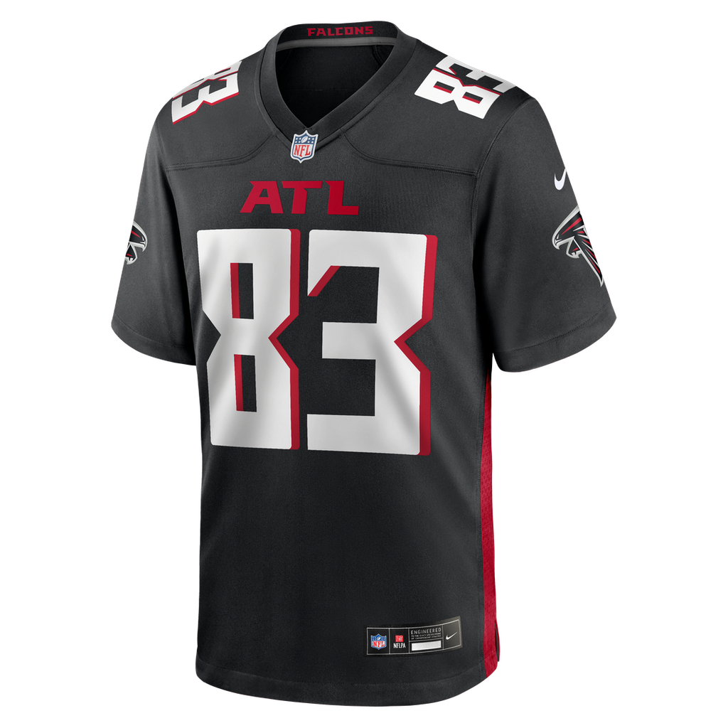 Deven Thompkins Atlanta Falcons Black Team Game Jersey