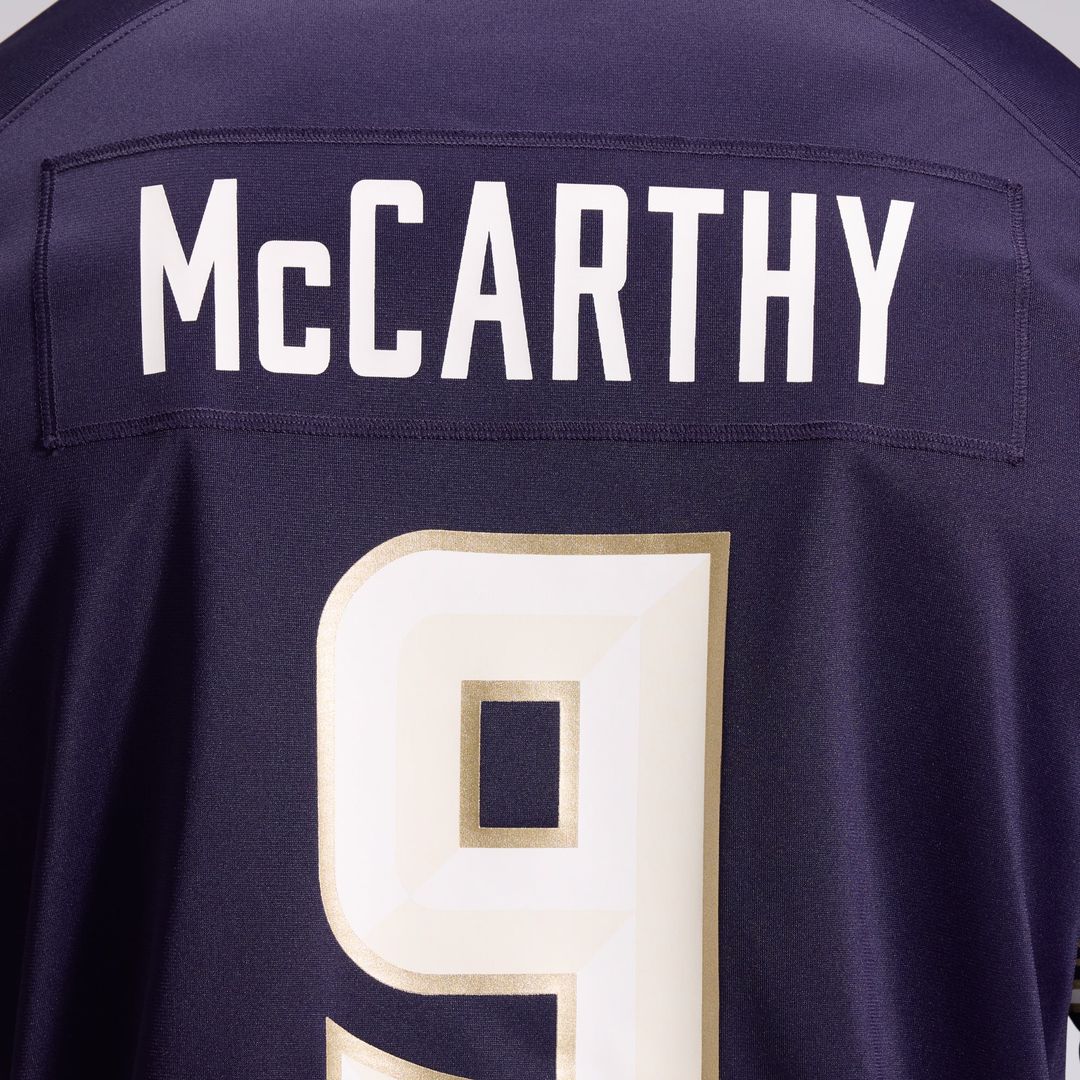 J.J McCarthy Minnesota Vikings Purple 2026 Rivalries Collection Game Jersey