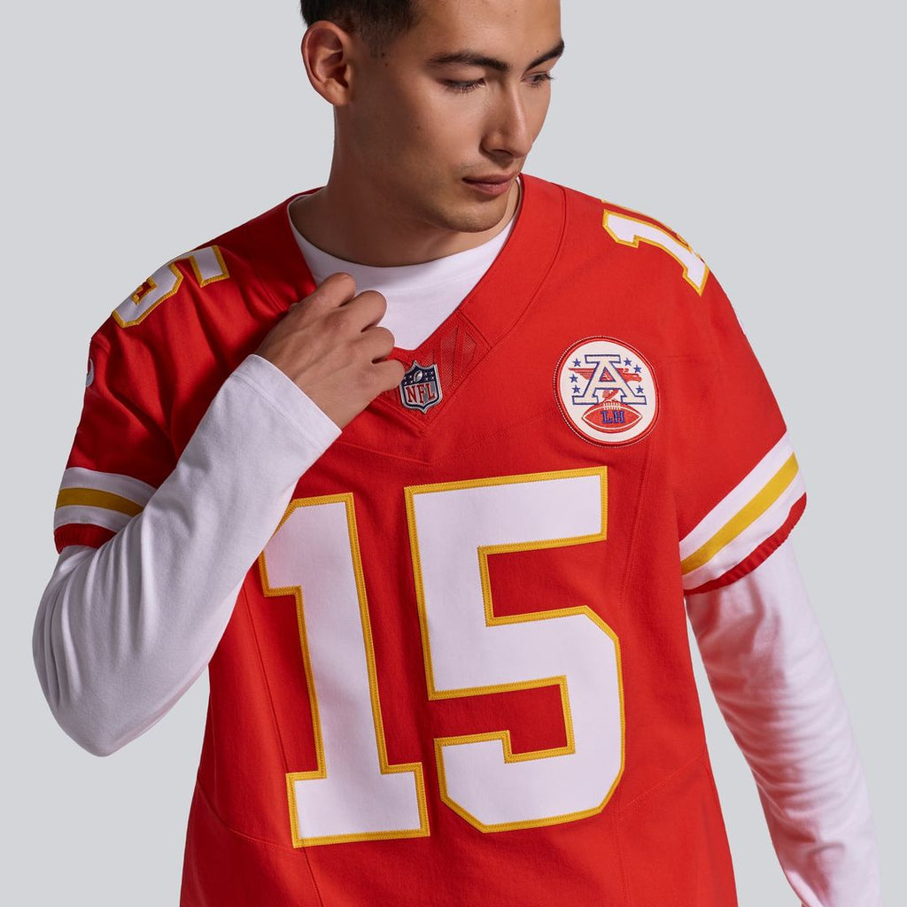 Patrick Mahomes Kansas City Chiefs Red Team Vapor F.U.S.E. Elite Jersey