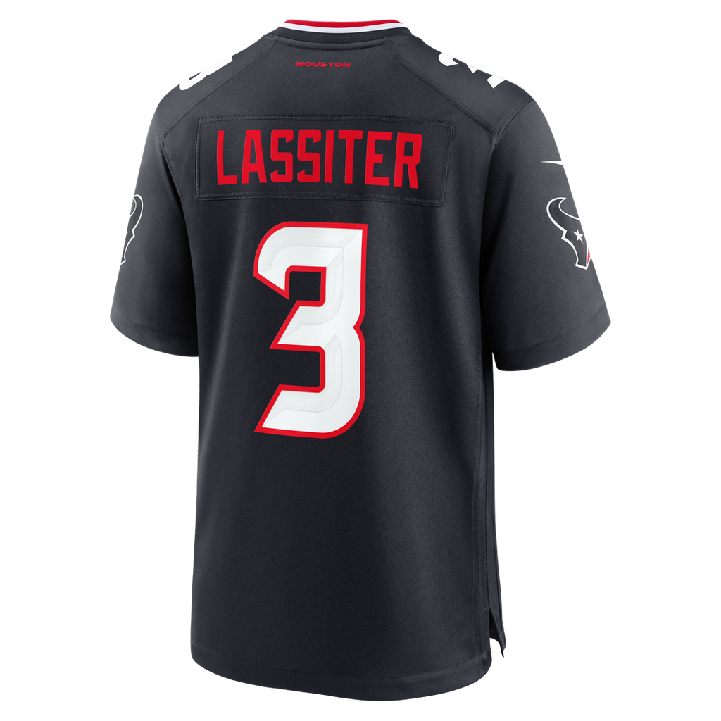 Kamari Lassiter Houston Texans Navy Team Game Jersey