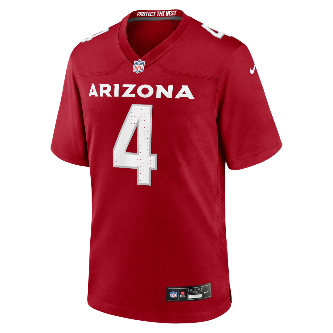 Jeremiyah Love Arizona Cardinals Black Alternate Game Player Jersey