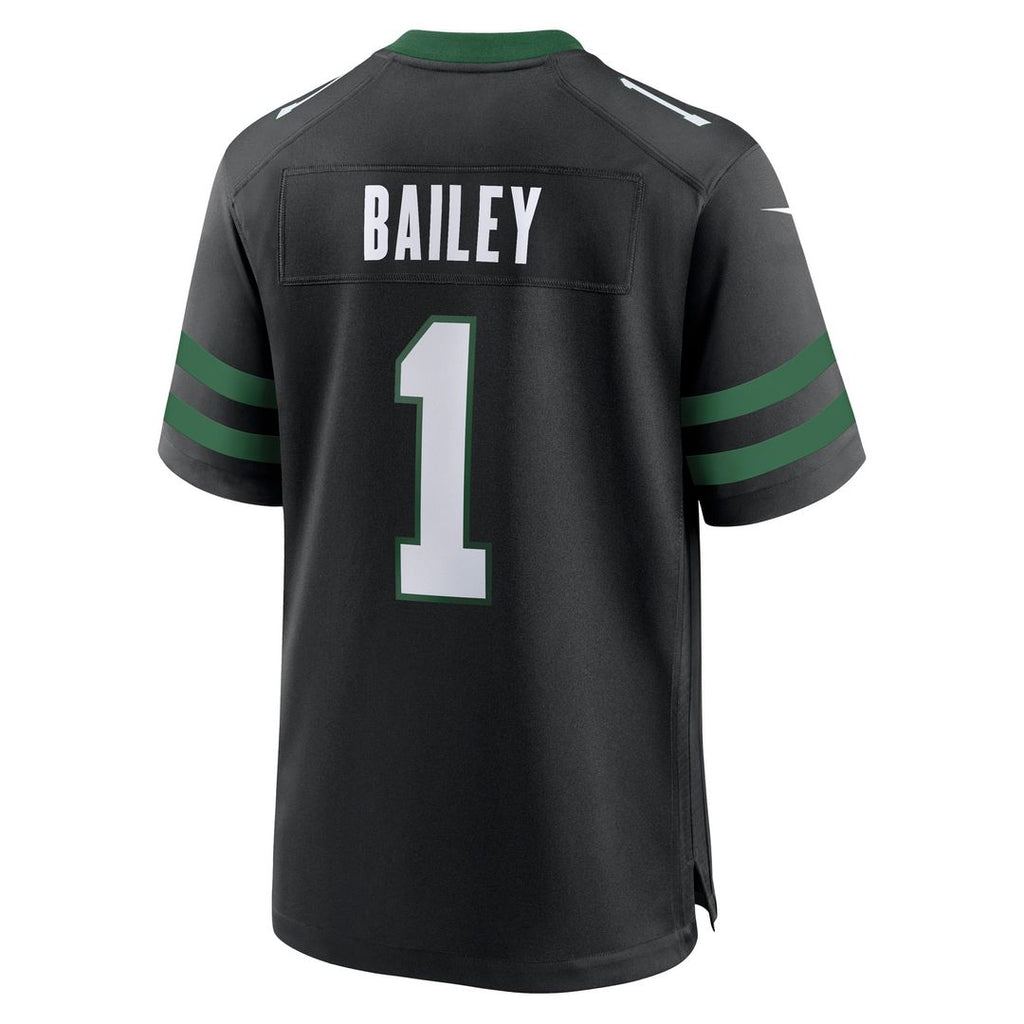 David Bailey New York Jets Legacy Black Alternate Game Player Jersey