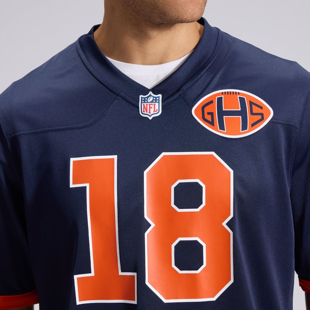 Caleb Williams Chicago Bears Navy 2026 Rivalries Collection Game Jersey