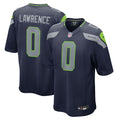 DeMarcus Lawrence Seattle Seahawks College Navy Team Game Jersey