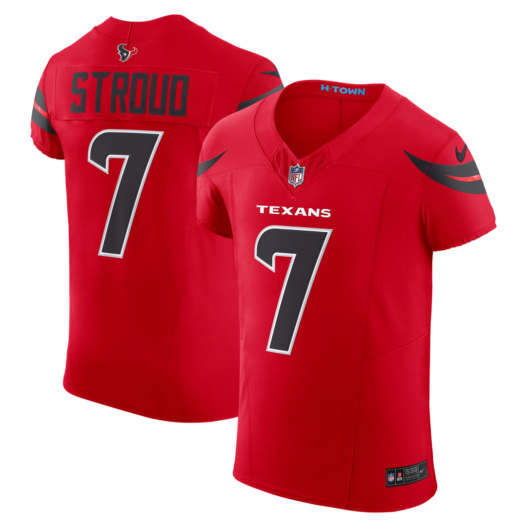C.J. Stroud Houston Texans Red Alternate Vapor F.U.S.E. Elite Jersey