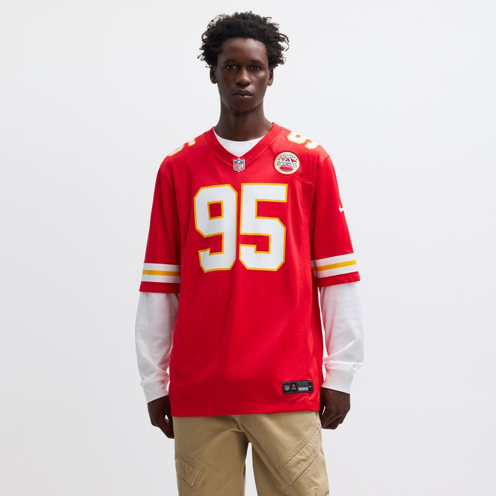Chris Jones Kansas City Chiefs Red Game Jersey
