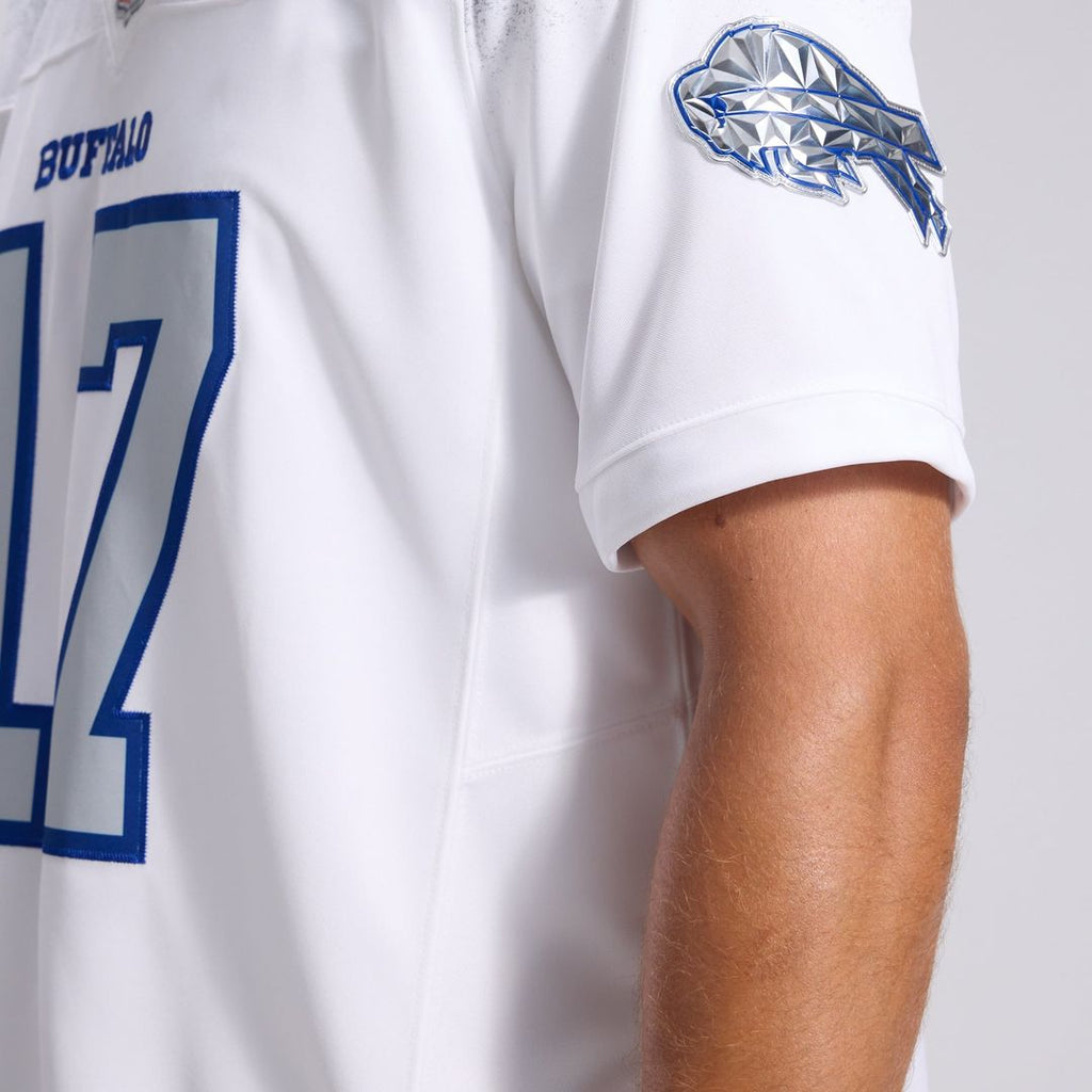 Josh Allen Buffalo Bills White Rivalries Collection Stitched Limited Jersey