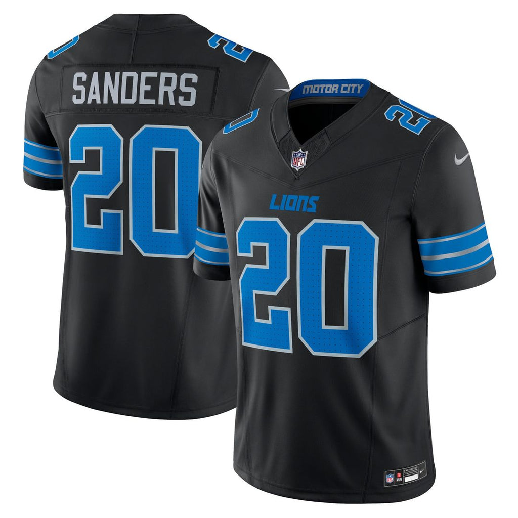 Barry Sanders Detroit Lions Black 2nd Alternate Vapor F.U.S.E. Limited Jersey