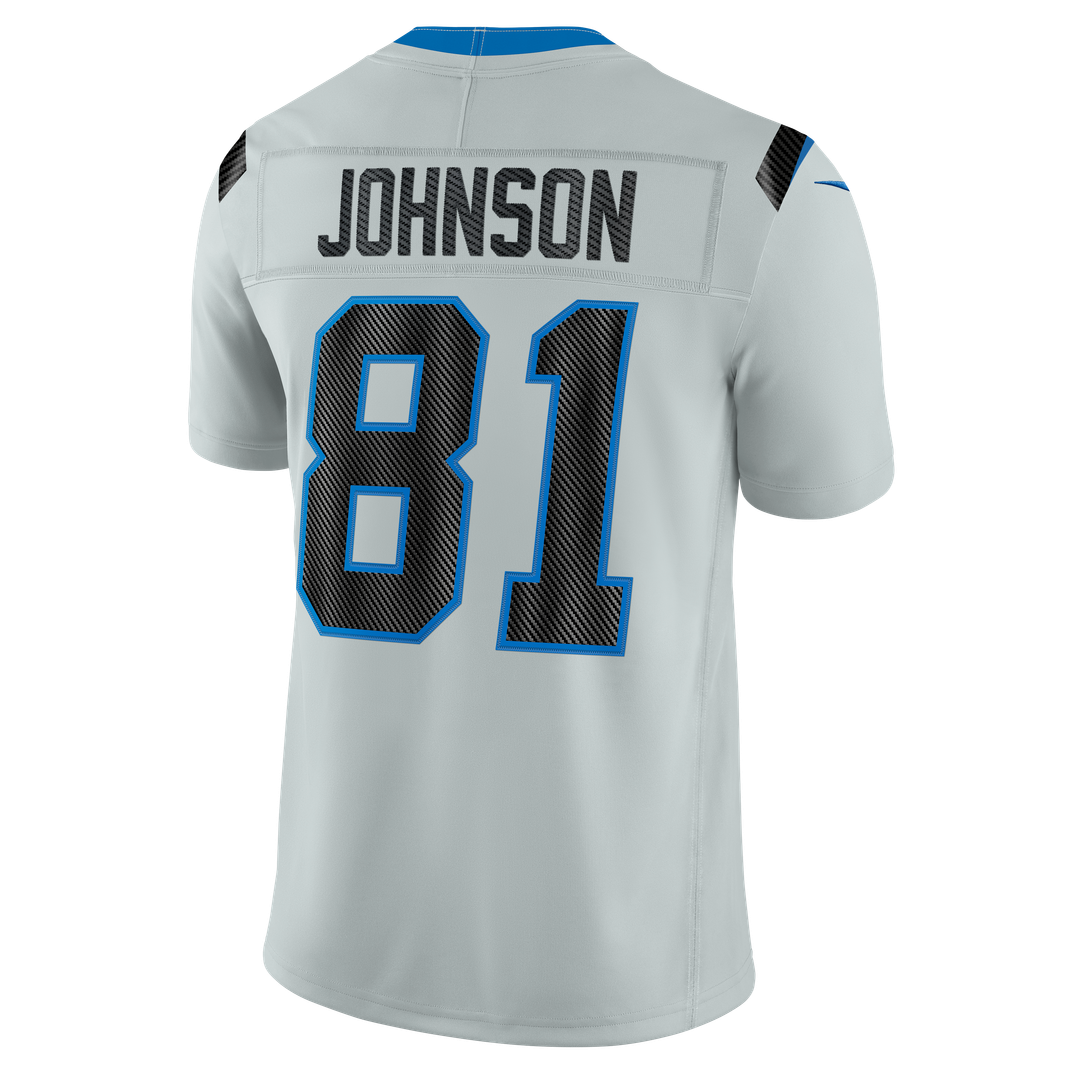 Calvin Johnson Detroit Lions Silver 2026 Rivalries Collection Stitched Limited Jersey