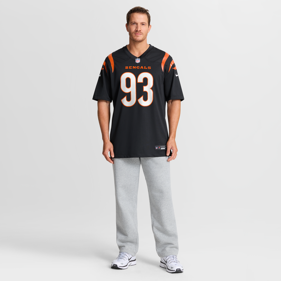 Jonathan Allen Cincinnati Bengals Black Team Game Jersey