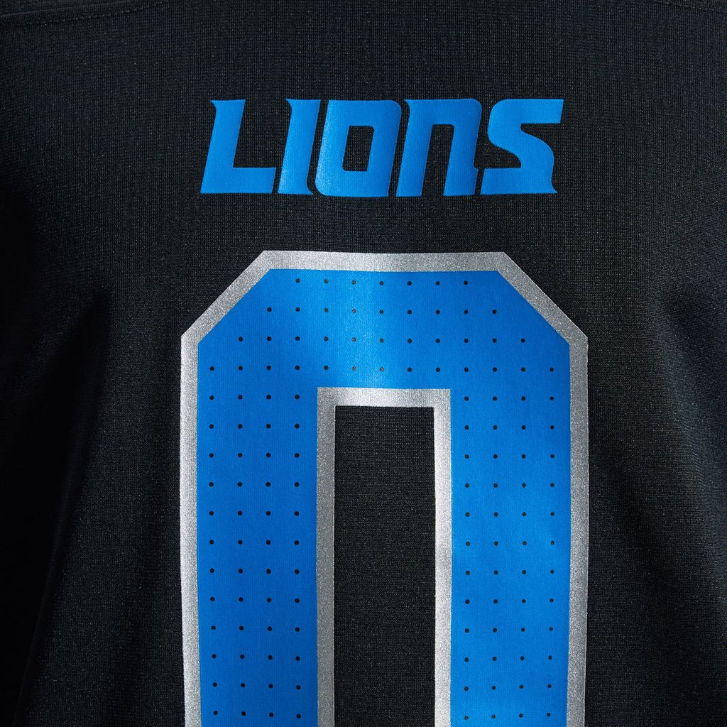 Jahmyr Gibbs Detroit Lions Black 2nd Alternate Game Player Jersey