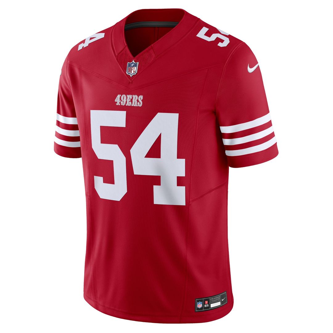 Fred Warner San Francisco 49ers Scarlet Vapor F.U.S.E. Limited Jersey
