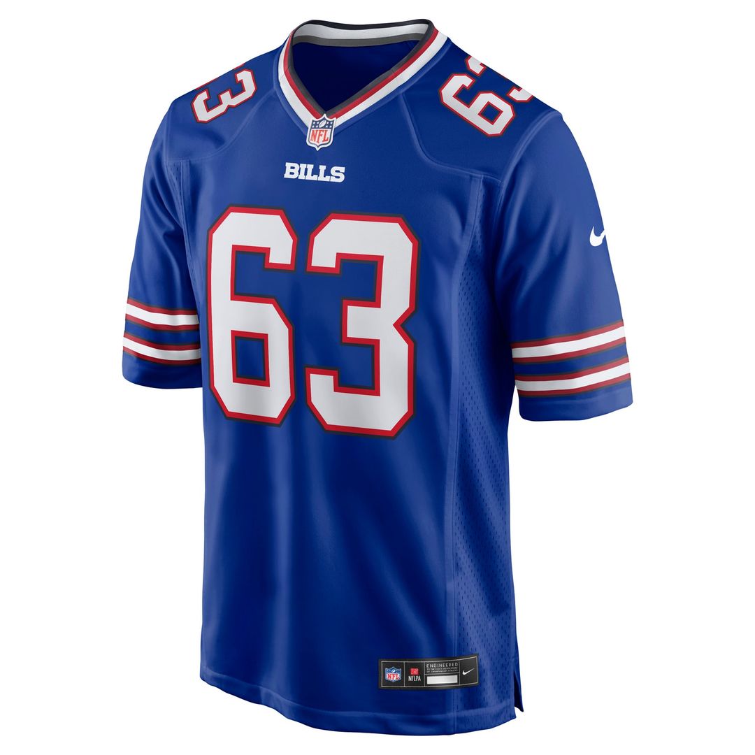 Austin Corbett Buffalo Bills Royal Team Game Jersey
