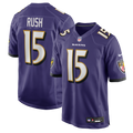 Cooper Rush Baltimore Ravens Purple Team Game Jersey