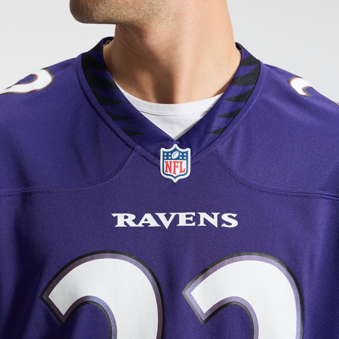 Derrick Henry Baltimore Ravens Purple Team Game Jersey