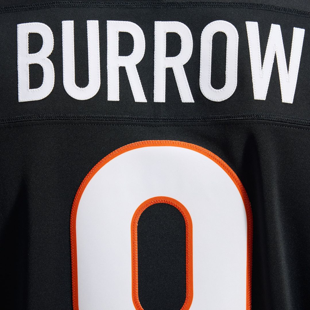 Joe Burrow Cincinnati Bengals Black Team Vapor F.U.S.E. Stitched Limited Jersey