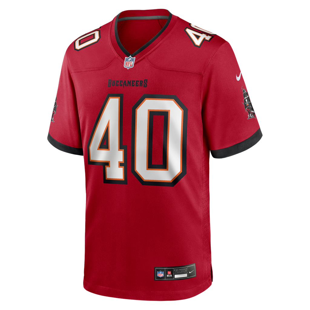 Mike Alstott Tampa Bay Buccaneers Red Retired Player Game Jersey