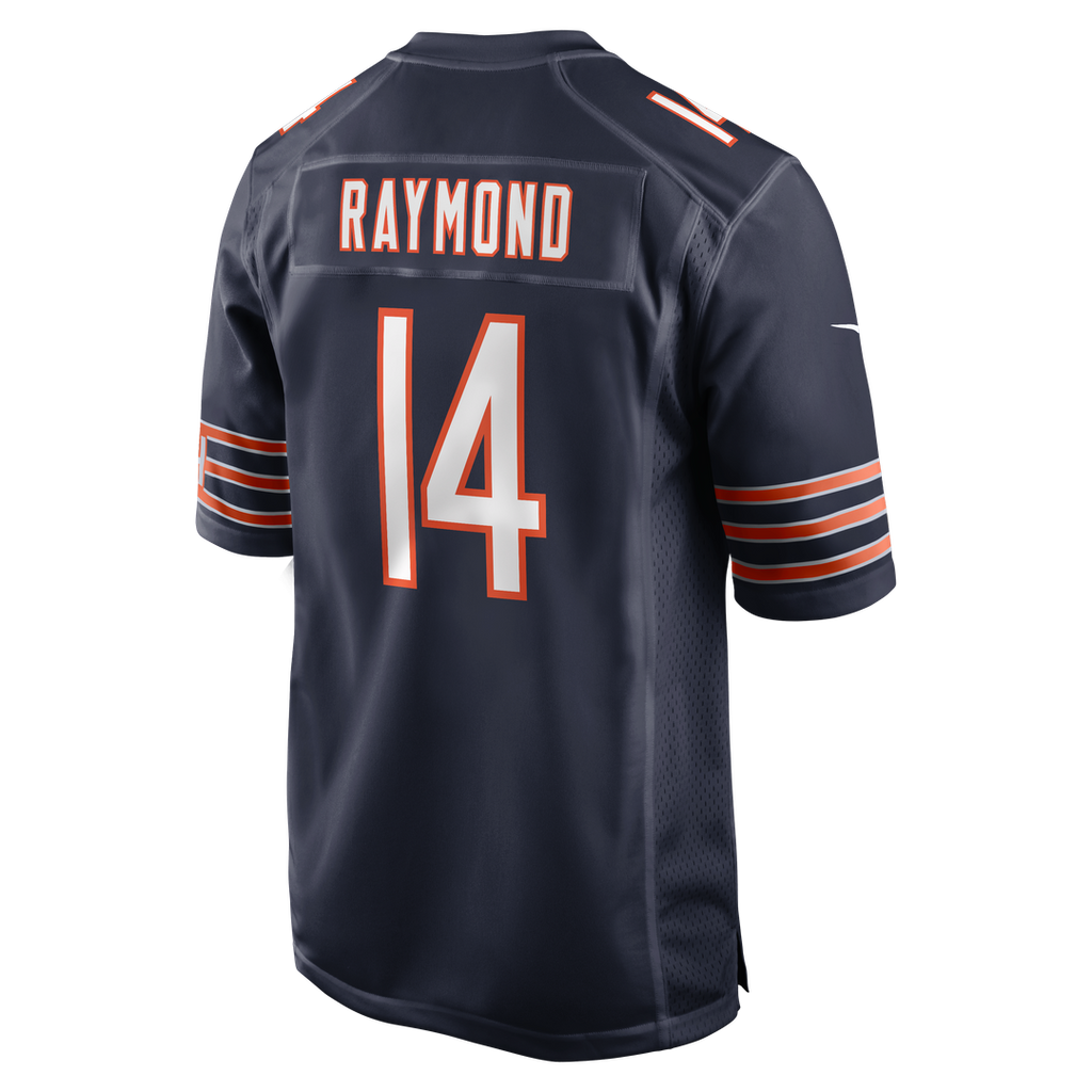 Kalif Raymond Chicago Bears Navy Team Game Jersey