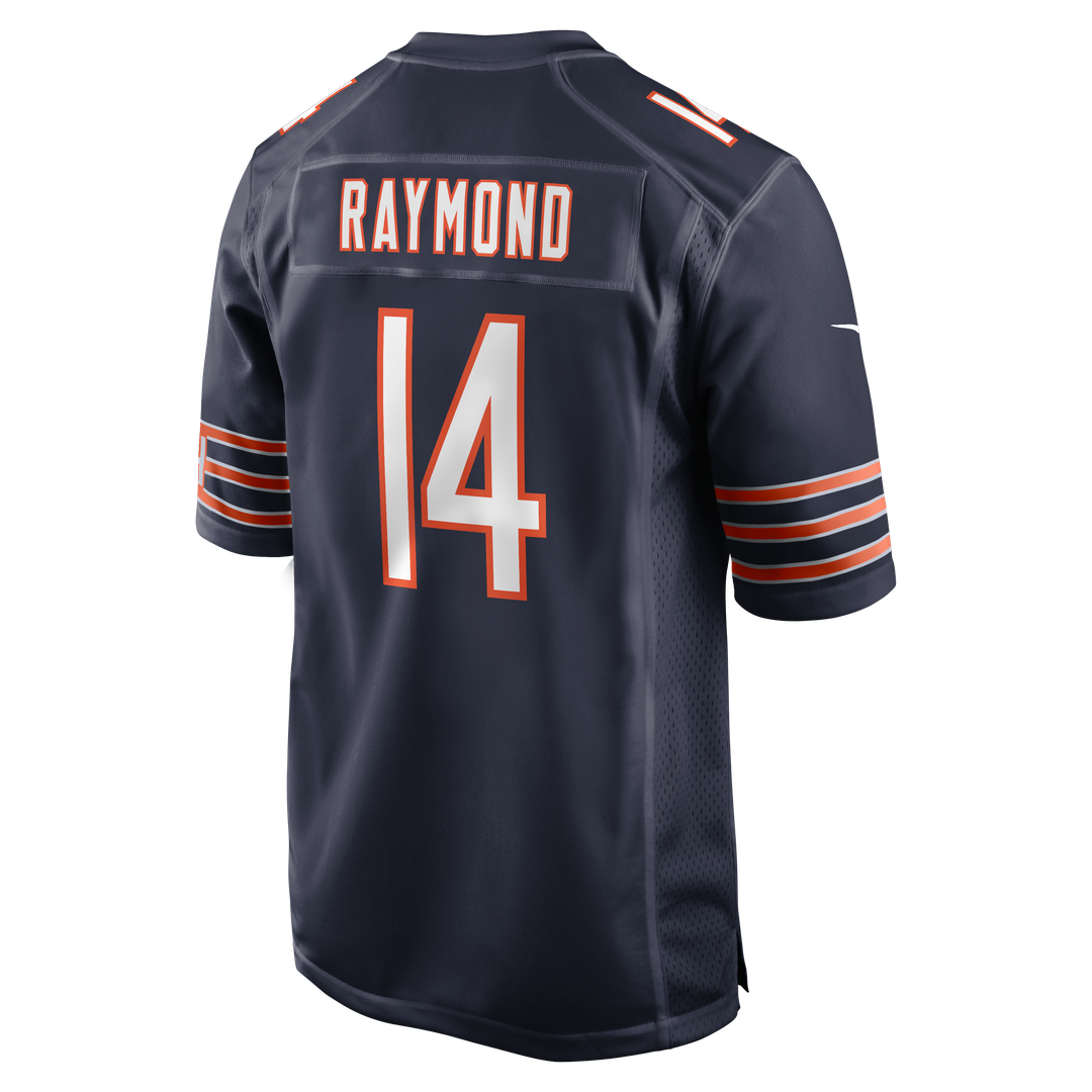 Kalif Raymond Chicago Bears Navy Team Game Jersey