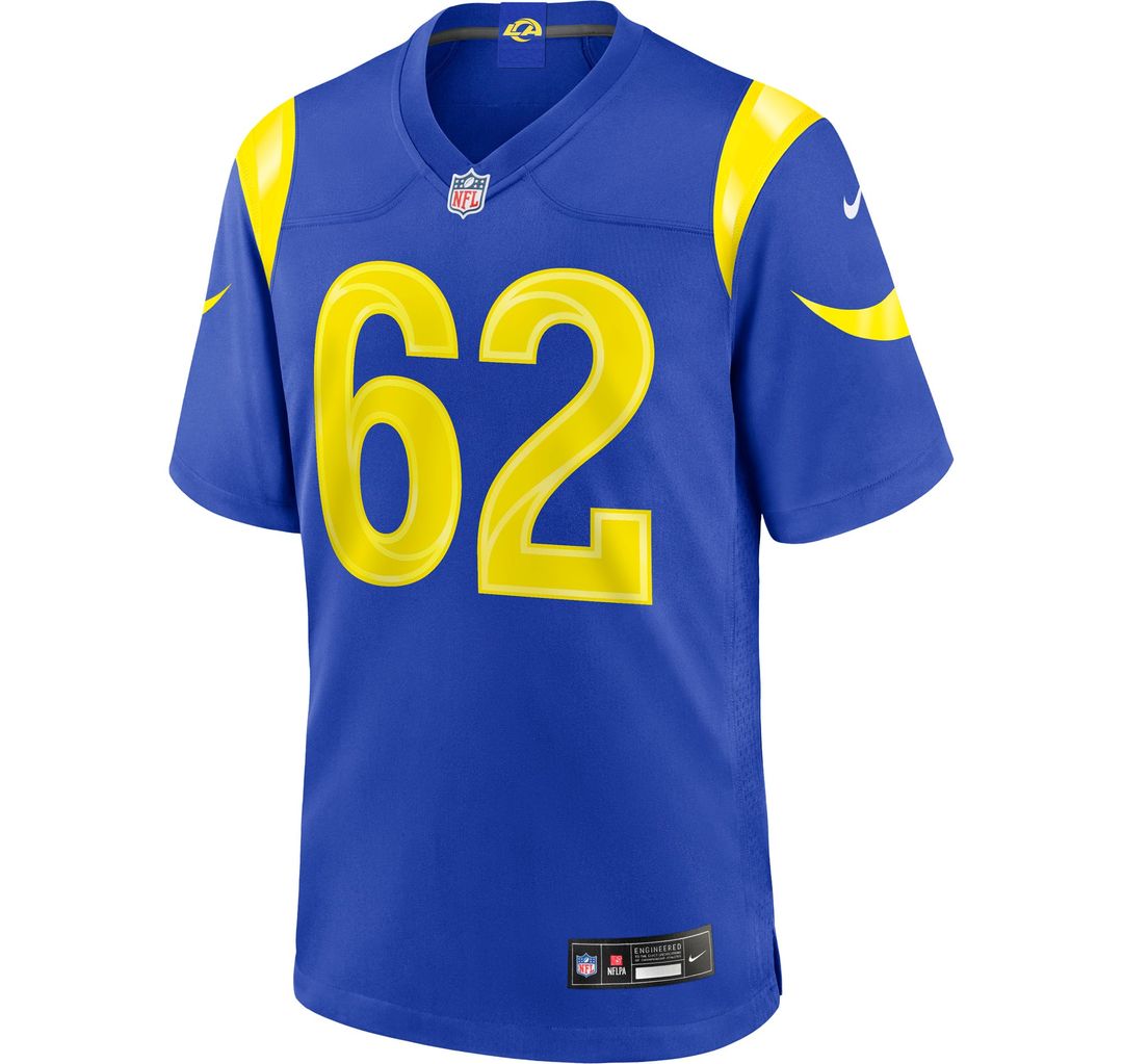 Payton Zdroik Los Angeles Rams Royal Game Jersey