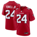 A.J. Terrell Atlanta Falcons Red Game Jersey