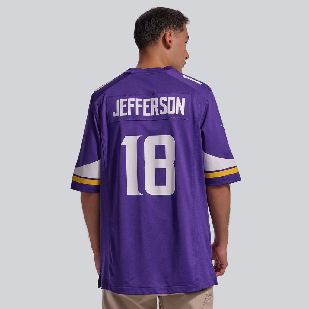 Justin Jefferson Minnesota Vikings Purple Player Game Jersey