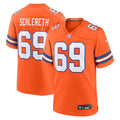 Mark Schlereth Denver Broncos Orange Retired Player Alternate Game Jersey