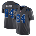 Tyler Warren Indianapolis Colts Anthracite 2026 Rivalries Collection Stitched Limited Jersey