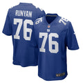Jon Runyan New York Giants Royal Team Game Jersey
